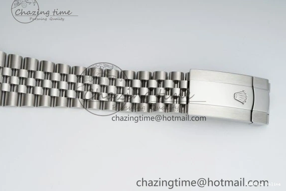 0408 Tailored DateJust 41 126334 NTF 1:1 Best Edition 904L Steel Green Stick Dial on Jubilee Bracelet VR 2155